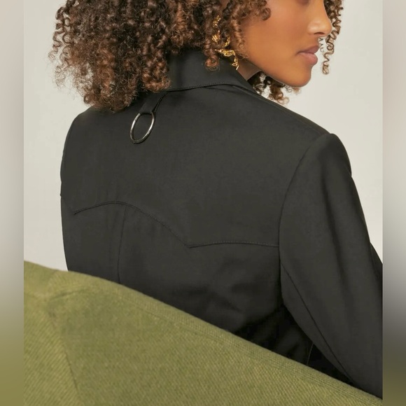 SOLD Tibi Tropical Wool Western Blazer - Picture 2 of 13